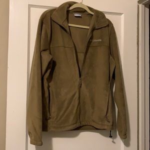 Columbia fleece jacket full zip
